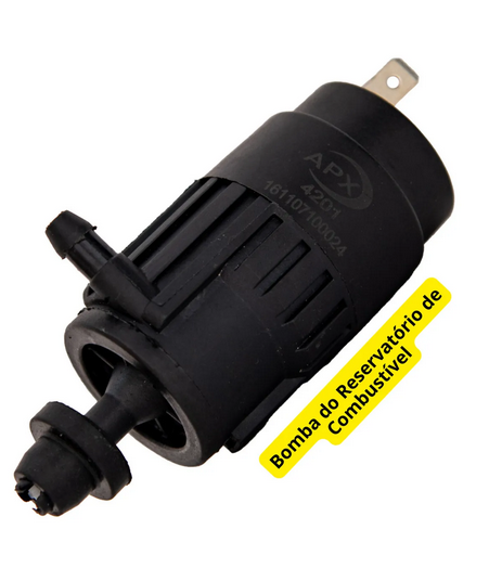 ELETROBOMBA 24v P/ Reservatório Limpador Para-brisa 1 Saída