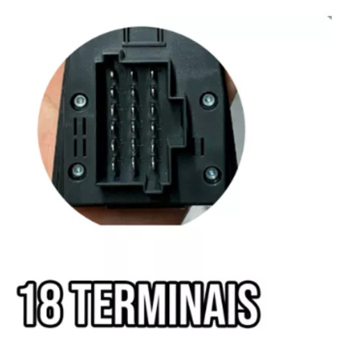 Botao Vidro Elétrico Fh Motorista Volvo Fm/nh 20752915