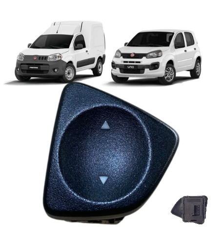 INTERRUPTOR DE VIDRO ELETRICO-FIORINO 13>~, UNO 10 LE VIVACE