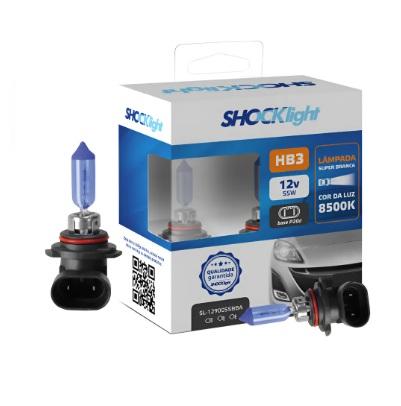 LAMPADA HALOGENA SUPER BRANCA HB3 9005 12V 60W P20D