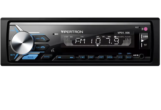 AUTO RADIO FM/MP3 COM (BLUETOOTH) COMANDO POR VOZ