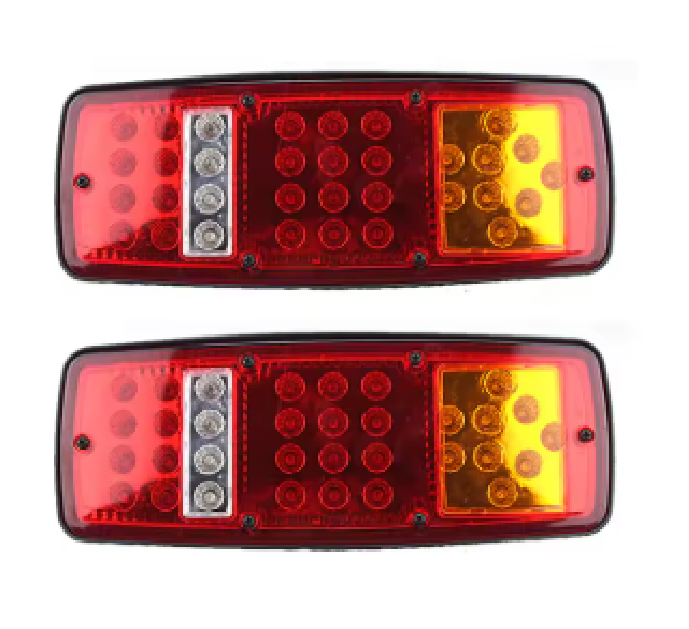 LED TRASEIRO TIPO CANOINHA BAULADA