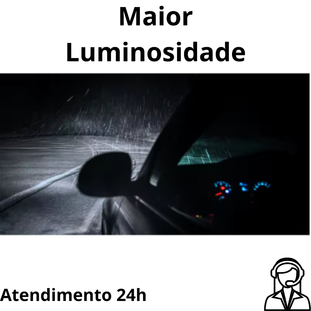 Par Lampada H7 Super Branca 8500k 12v 60/55w Alto Baixo