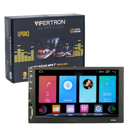 AUTO RADIO MP5 / LINHA PRO