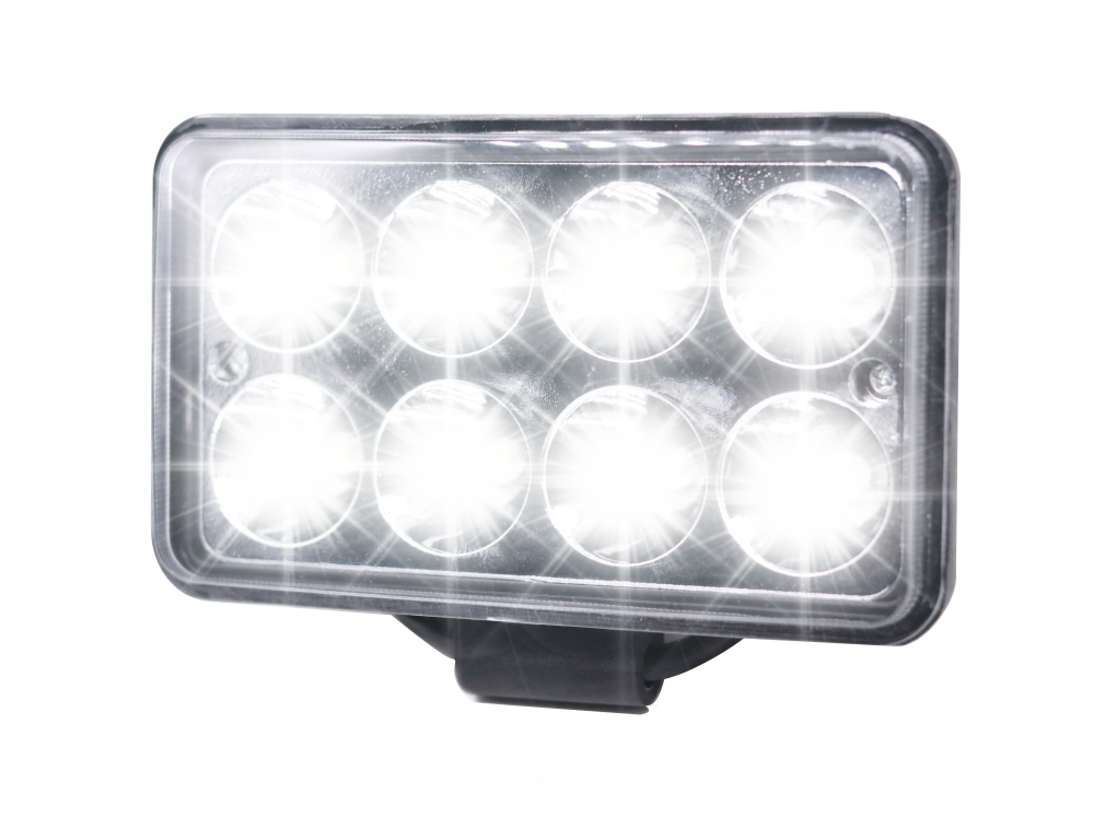 FAROL AUXILIAR DE LED 12V24V 6000K 24W 8 LEDS RETANGULAR TECH ONE