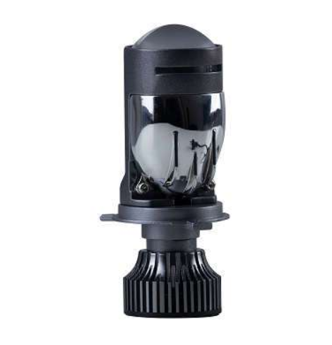LED LASER H4 DE ALTA POTENCIA COM PROJETOR 60W 6500K 12V/24V
