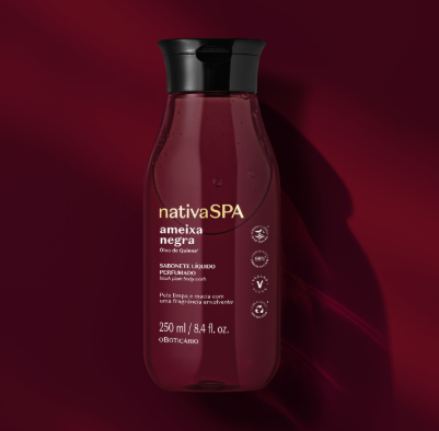 NATIVA SPA SABONETE LIQUIDO AMEIXA NEGRA 250ML