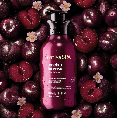 NATIVA SPA AMEIXA INTENSA CREME PERFUMADO 400ML