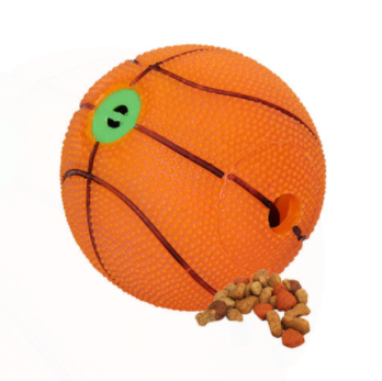 BOLA DE BASQUETE COM SOM DVS 10,5CM (1003004)- *homepet