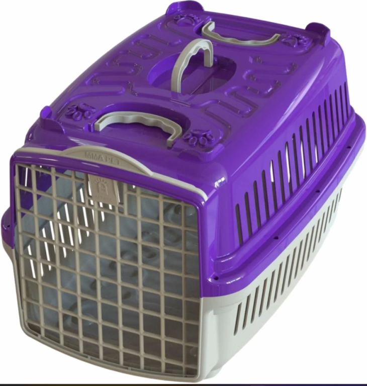 CAIXA DE TRANSPORTE PATA FORTE N°4 LILAS (1435)-*bbb