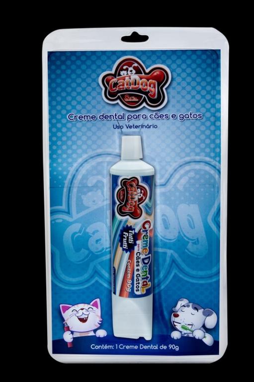 CREME DENTAL TUTTI FRUTI BLISTER 90G (001.022)-*catdog