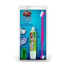 KIT DENTAL PET 1 CREME MENTA 90G + 1 DEDEIRA (001.054)-*catdog