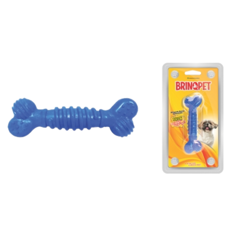 OSSO BRINQDOG M AZUL (0068)- *brinqpet