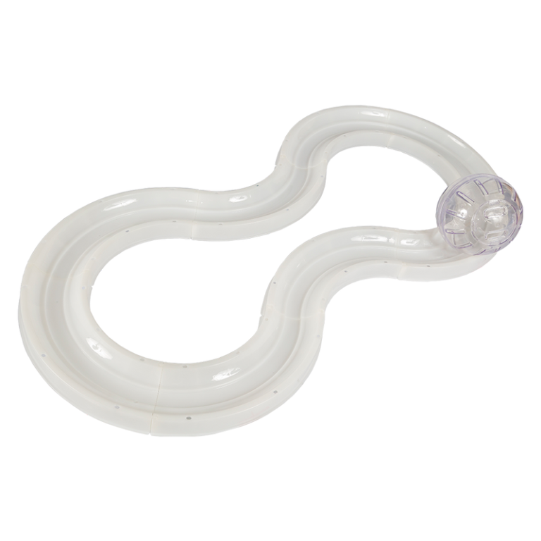 PISTA HAMSTER OITAVADA GP JEL 8 PARTES BRANCA - *jelplast