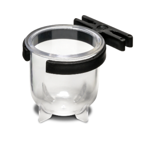 PORTA VITA PEQUENO CRISTAL C/ PRES PRETA (55BLK)- *injetfour