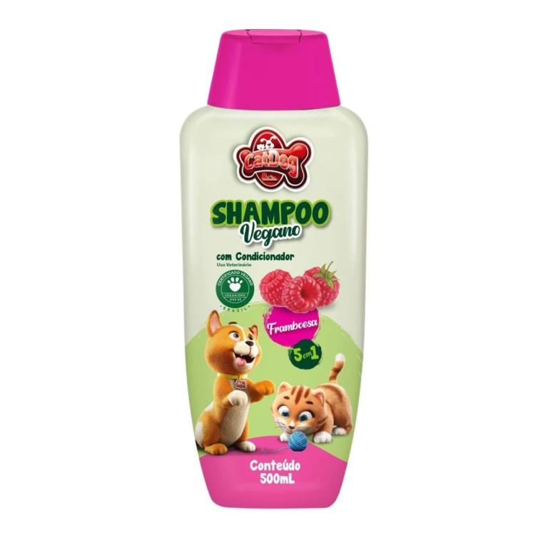 SHAMPOO VEGANO 5X1 FRAMBOESA 500ML -*catdog
