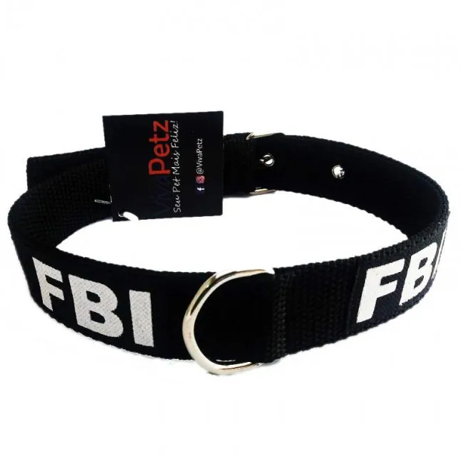 COLEIRA FBI PET N 5 PRETA