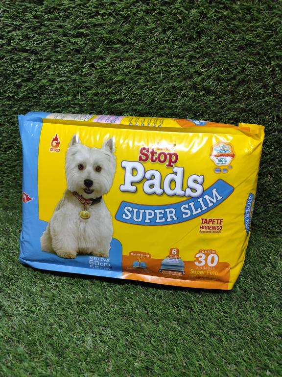 TAPETE HIG. STOP PADS SLIM 60X55 C/30UN