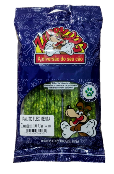 PALITO FLEX SABOR MENTA PC 10 UN