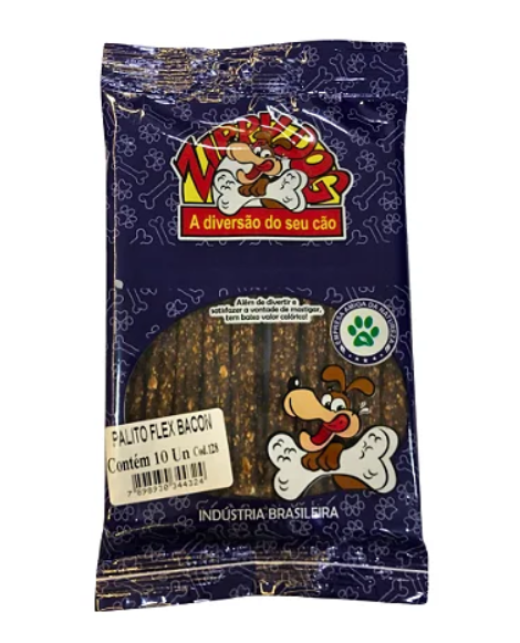 PALITO FLEX SABOR BACON PC 10 UN