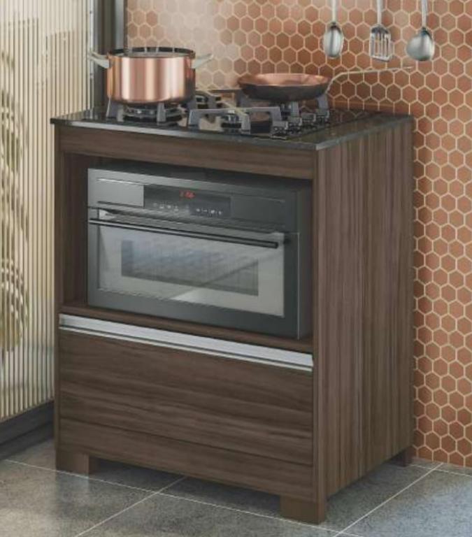 BALCAO COOKTOP NT3110 NOGAL TREND GRANITO