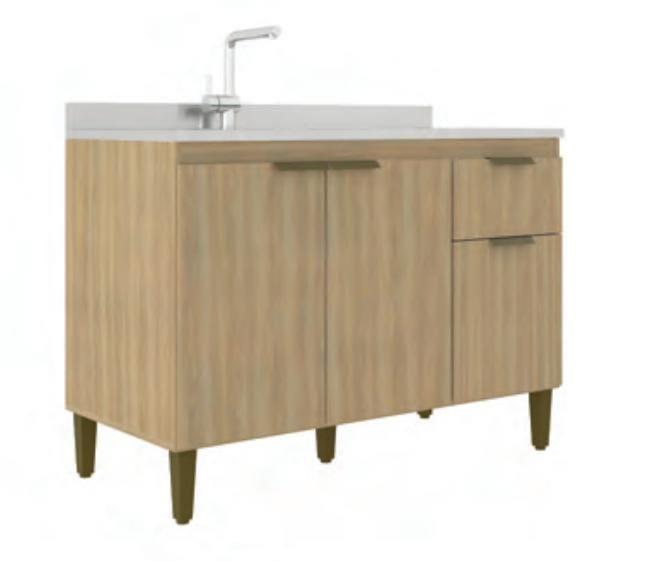 BALCAO PIA ALANA DOURADO