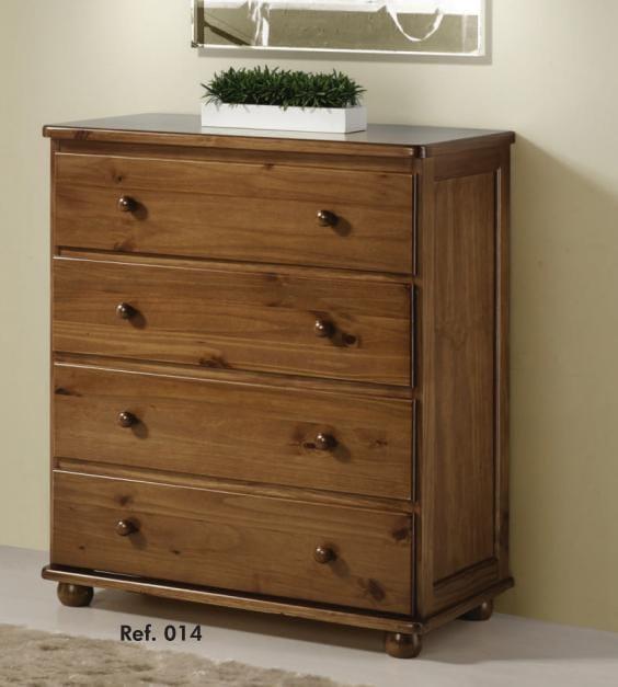 COMODA BERLIN 4 GAVETAS REF014