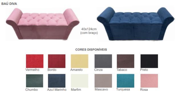 BAU ESTOFADO CAPTONE DIVA 120CM