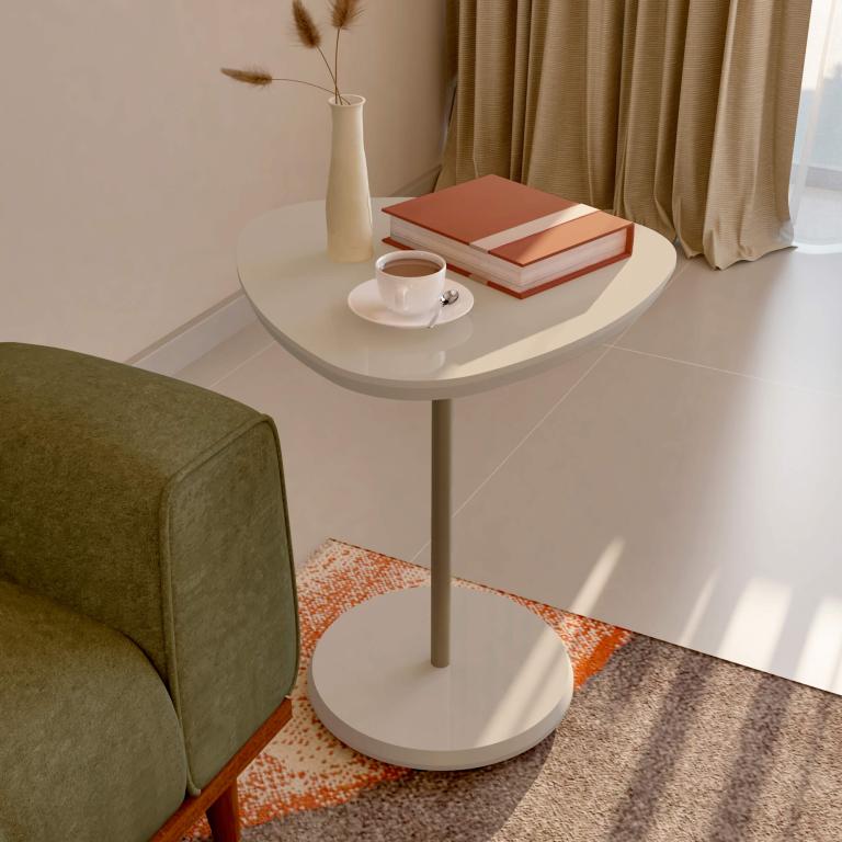 MESA APOIO BEL ALTA OFF WHITE