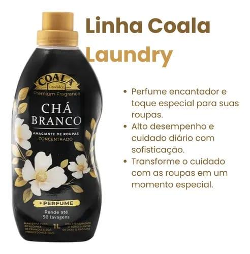 Amaciante Concentrado 1lt CHA BRANCO (Coala)