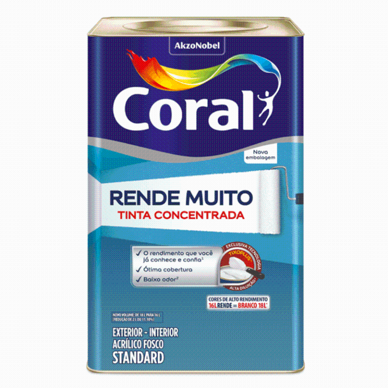 TINTA CORAL RENDE MUITO 18L