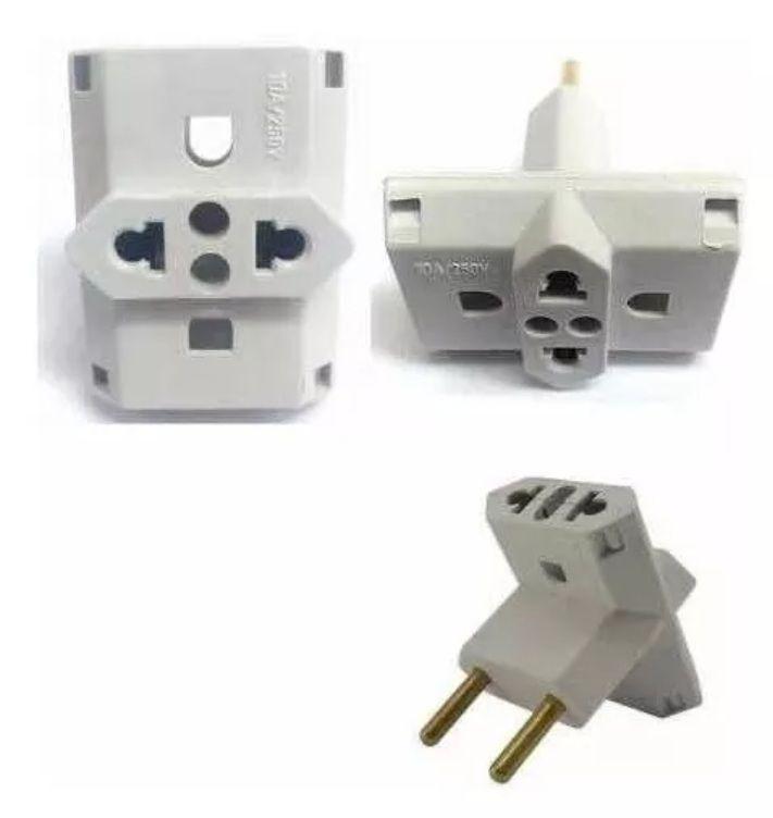 PINO TE 3 SAÍDAS BRANCO 20A