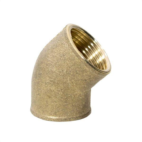 JOELHO BRONZE 45° 3/4