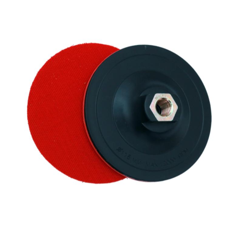 SUPORTE P/ DISCO LIXA VELCRO 115 MM
