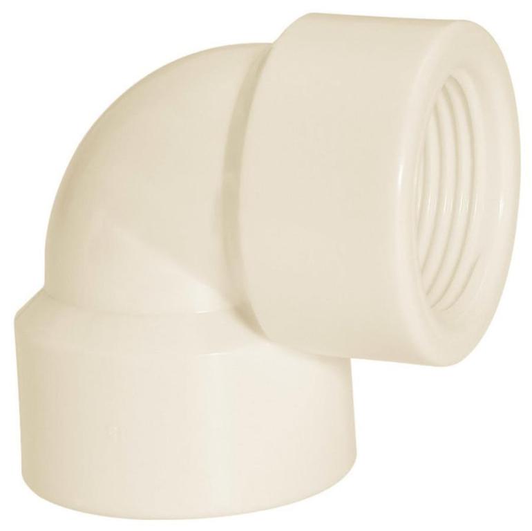 JOELHO ROSCA 90° 3/4 BRANCO