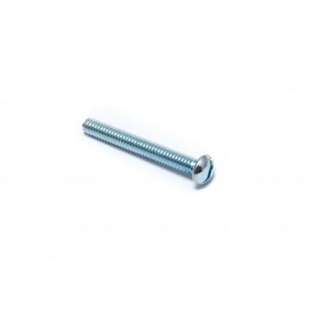 PARAFUSO MAQUINA CAB. REDONDA FENDA 1/8 X 1" 1/2