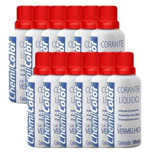 CORANTE CHEMICOLOR 50ML VERMELHO