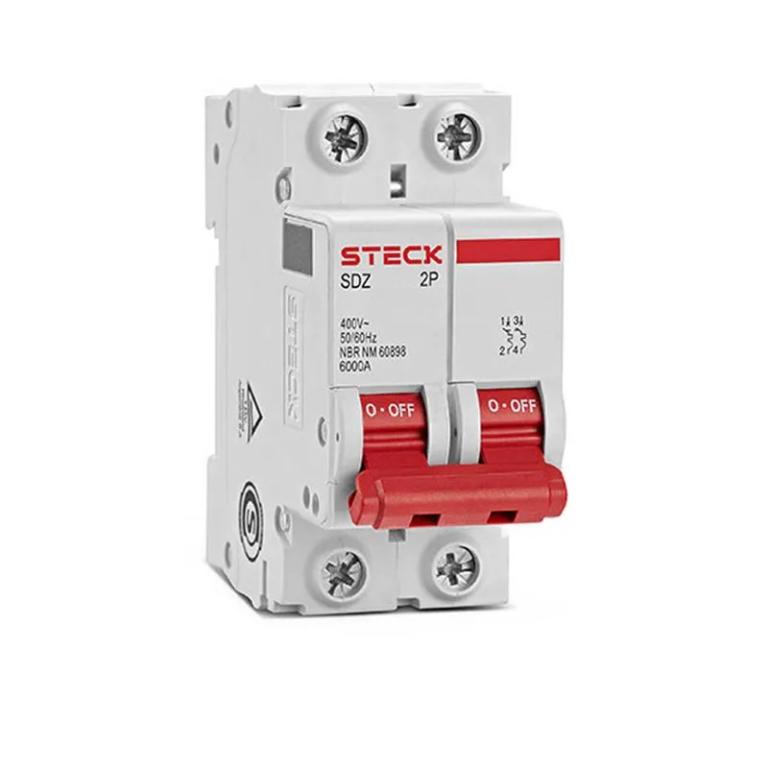 DISJUNTOR BIPOLAR 63A STECK