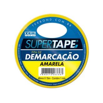 Fita Demarcação Solo Amarela 48Mmx15m
