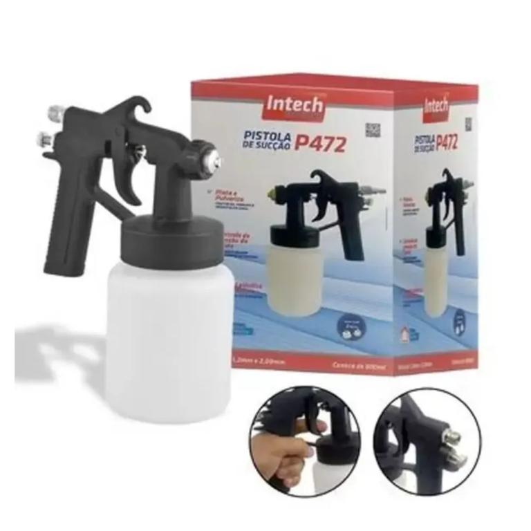 Pistola Pintura Ar Direto P472 Intech