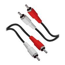 CABO AUDIO/VIDEO RCA 2 VIAS