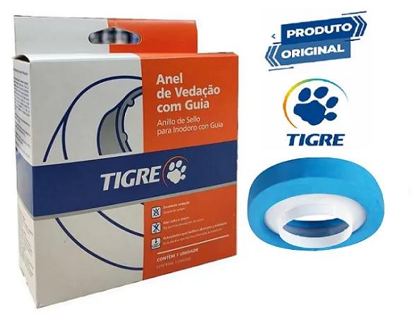 ANEL VEDAÇÃO PARA VASO SANITÁRIO COM GUIA TIGRE