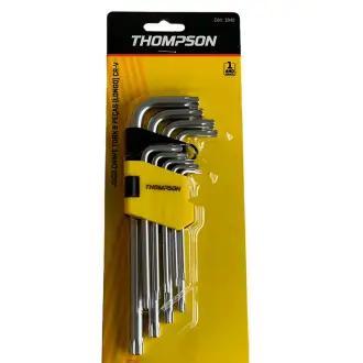 JOGO CHAVE TORX VAZADA LONGA 9 PÇS