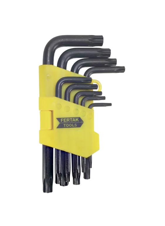 JOGO CHAVE TORX 8PCS
