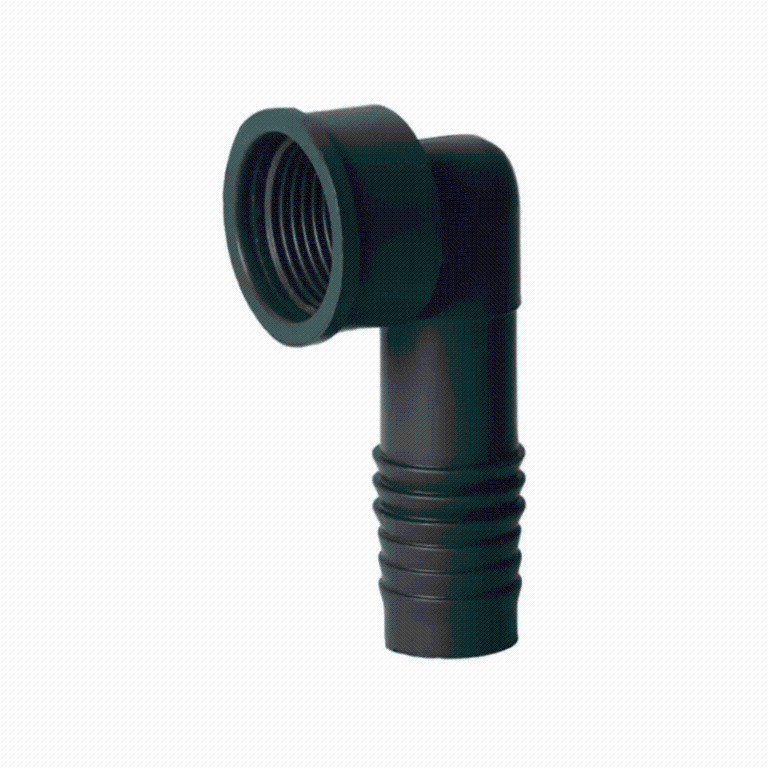 JOELHO INTERNO PVC PRETO 1/2