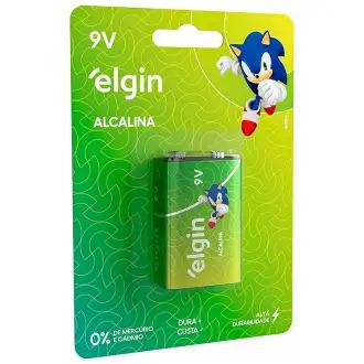 BATERIA ALCALINA  9V ELGIN