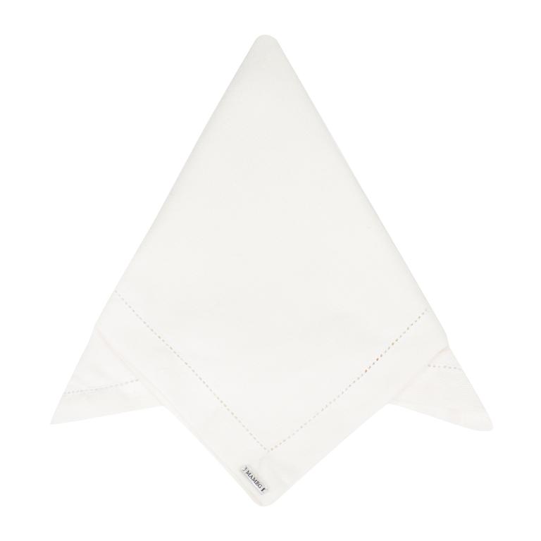 Guardanapo ponto ajur linhão offwhite 45x45