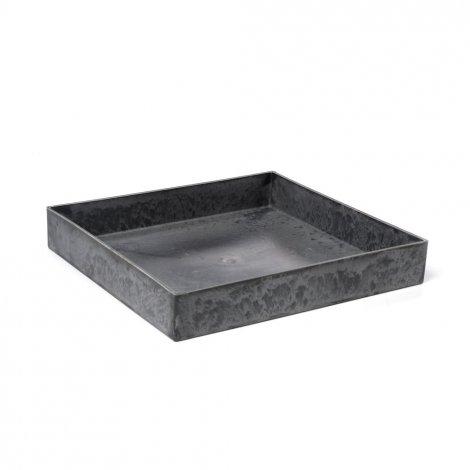 Base de Plastico Quadrada Chumbo medio
