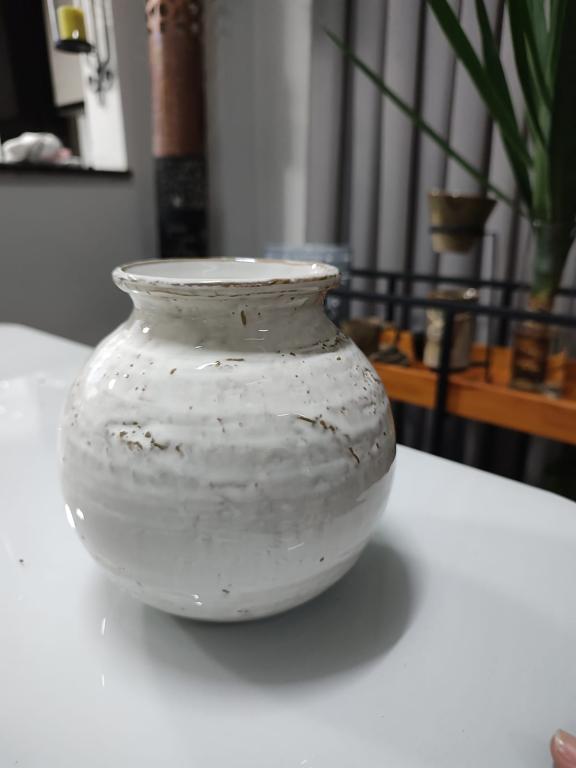 Vaso de Bola Ceramica Oblismo M