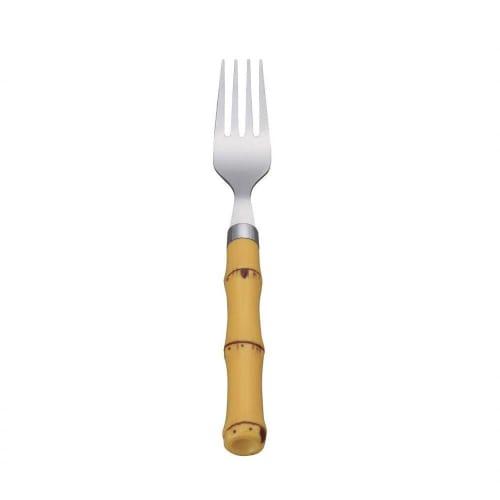 Garfos Sobremesa de inox cabo bambu16cm